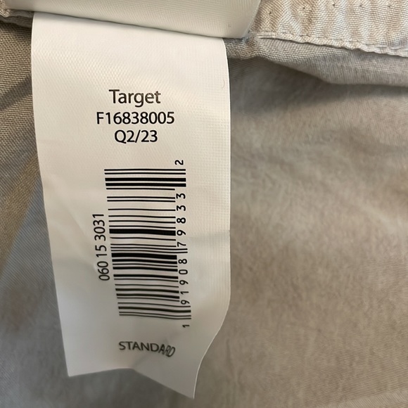 Threshold light grey standard sham NWT - Picture 7 of 7